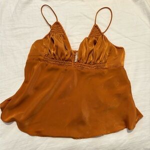 Free People Satin Tank top